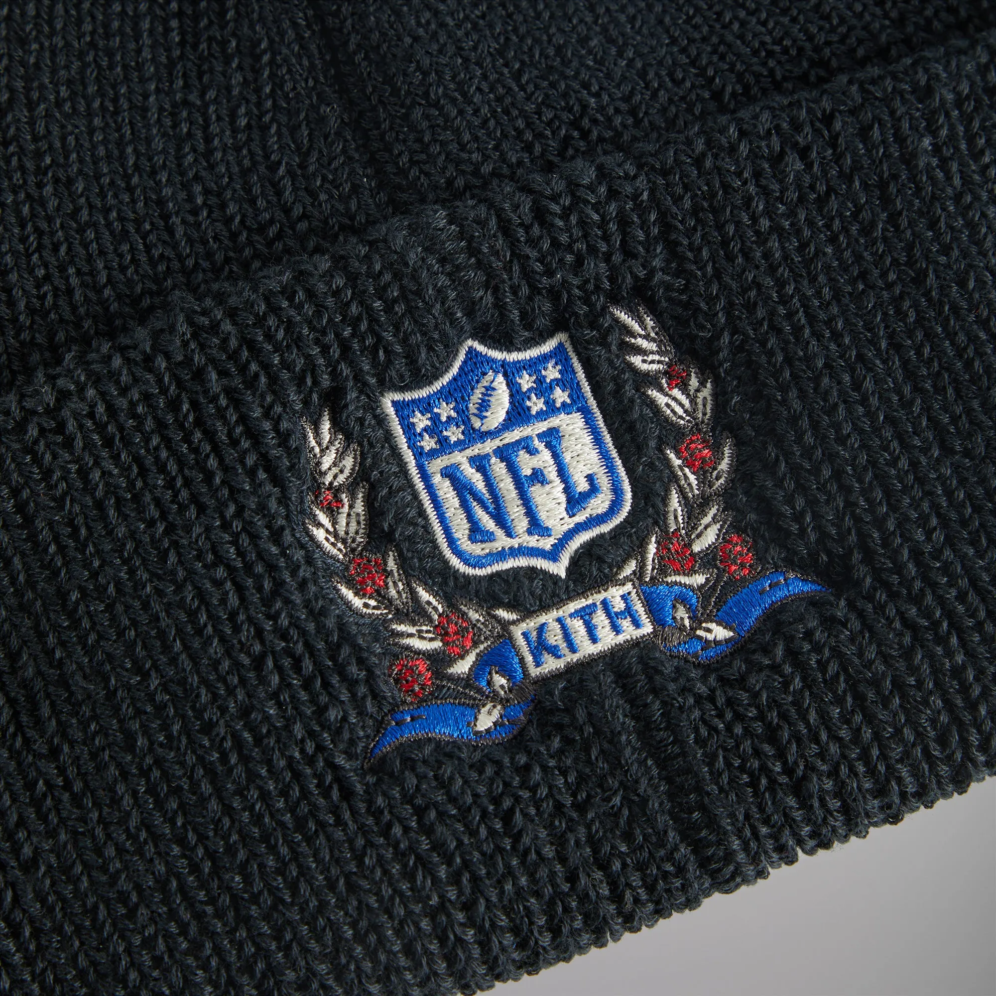 Kith for the NFL: Giants Mia Beanie - Nocturnal sold by Kith product image thumbnail 4