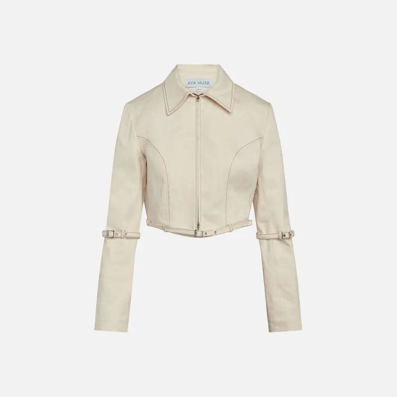 Aya Muse Tuxis Jacket - White sold by Kith