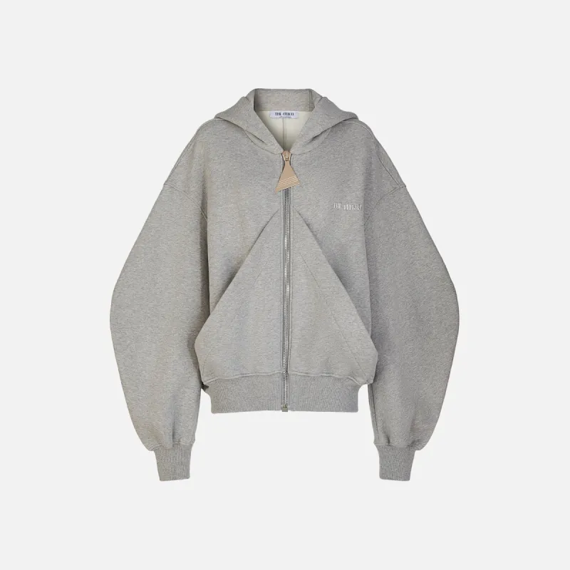 The Attico Sweatshirt - Melange Grey made by Kith