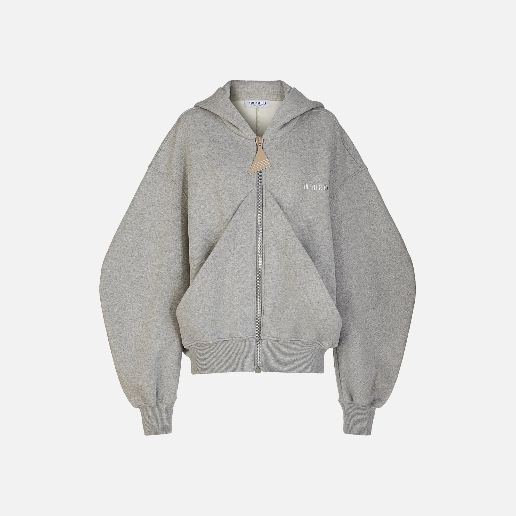 The Attico Sweatshirt - Melange Grey sold by Kith