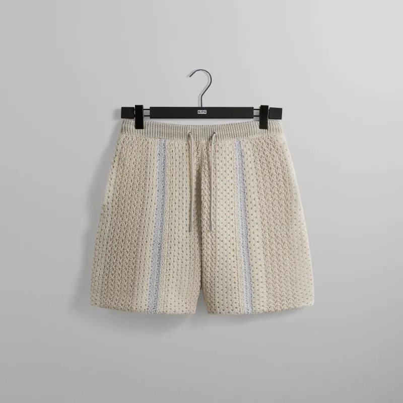 ★25SS★Kith Crochet Curtis Short Kith Crochet Curtis Short - Kindling