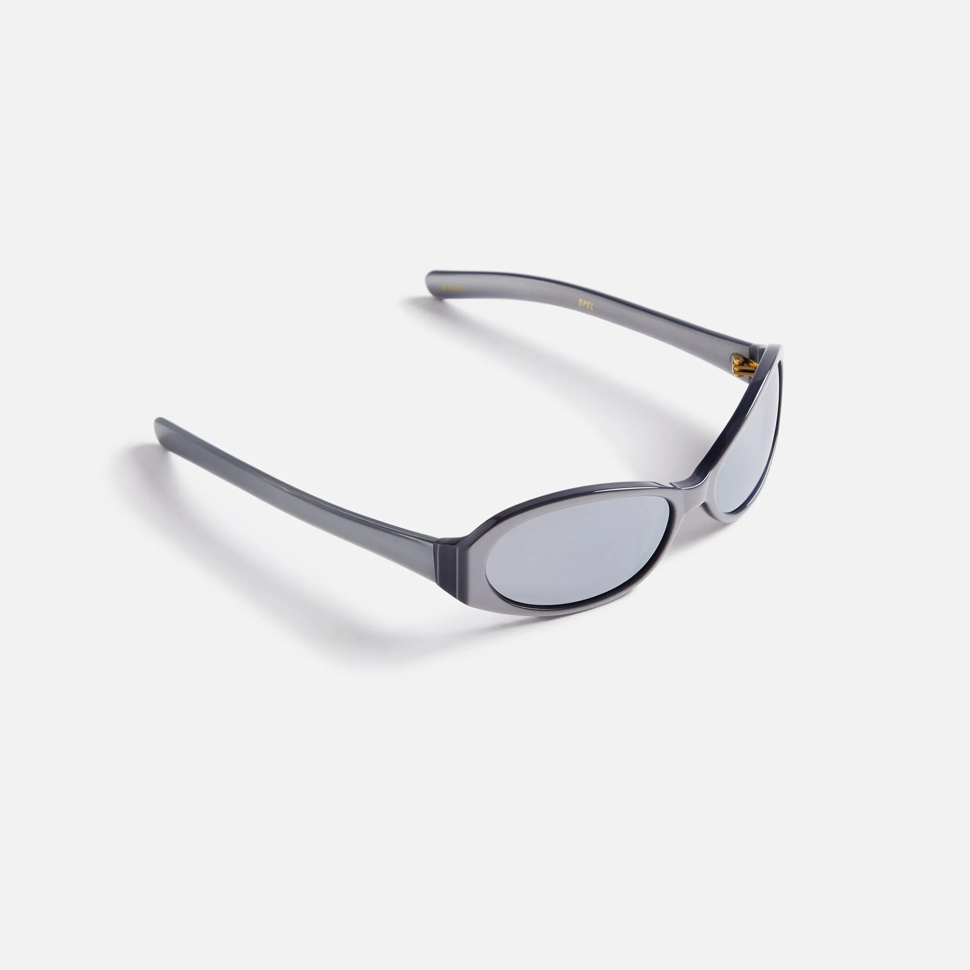 Flatlist Opel Sunglasses - Metallic Silver / Silver Reflective Lens sold by Kith product image thumbnail 2