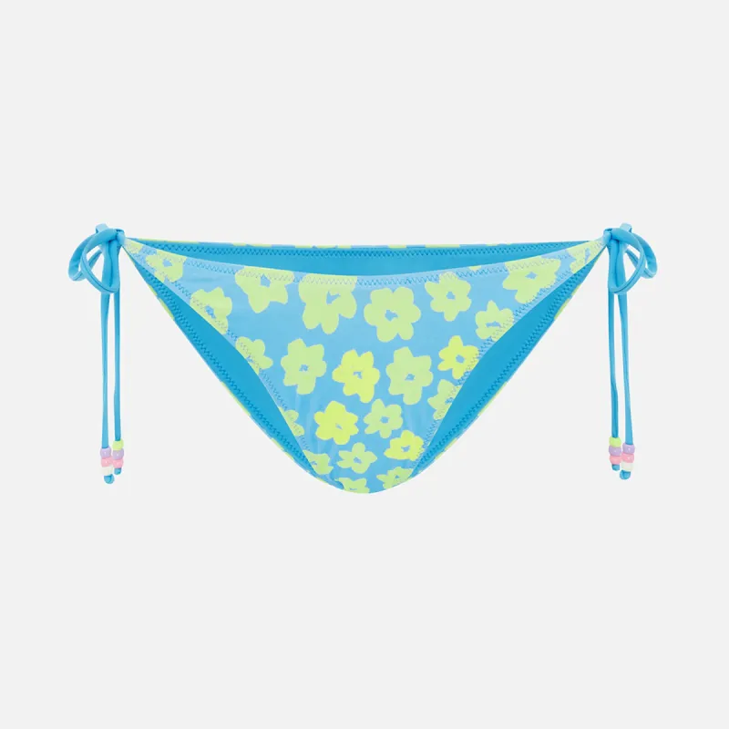 It’s Now Cool 90s Tie Swim Bottom - Petallic sold by Kith