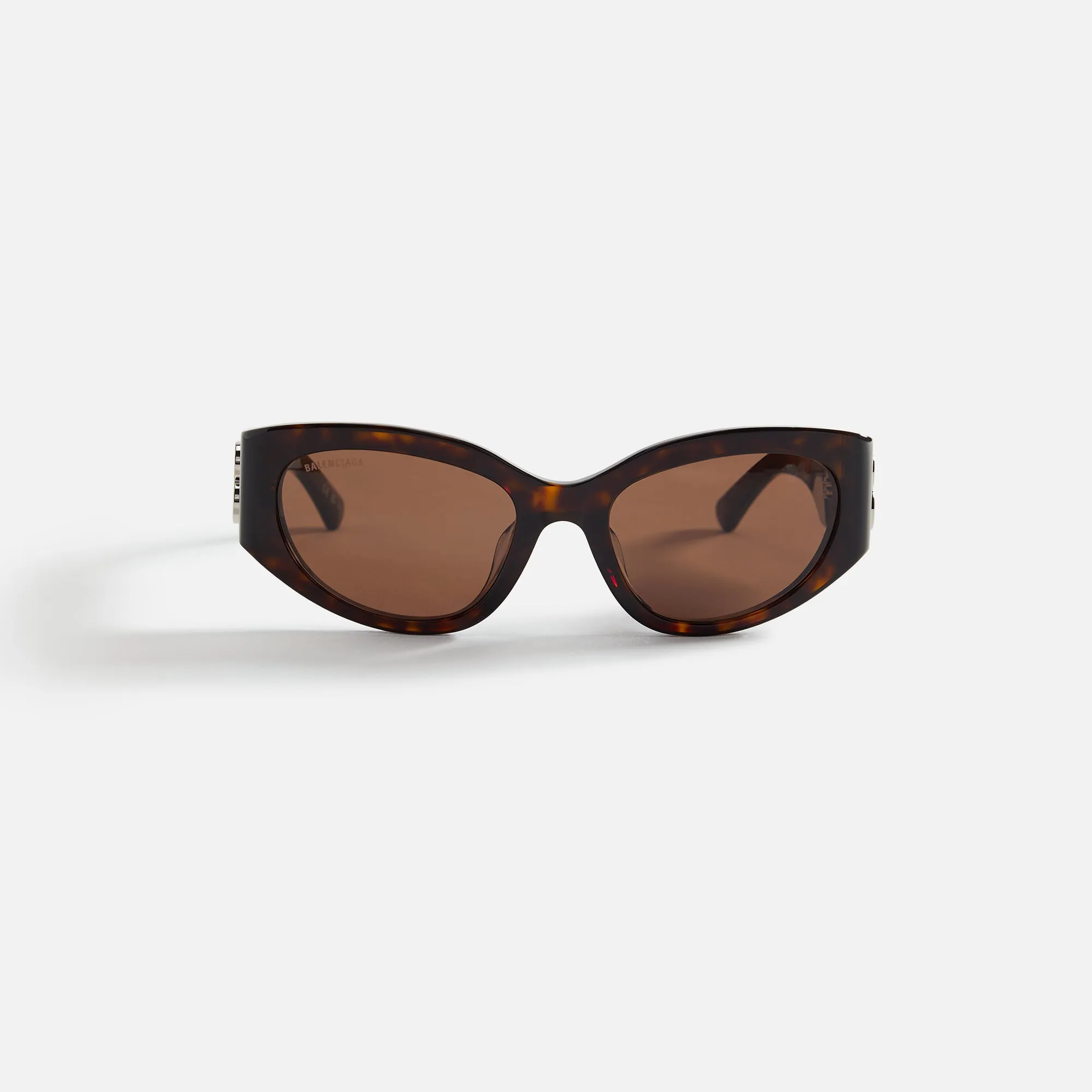 Balenciaga Acetate Oval 55 Frame - Brown sold by Kith