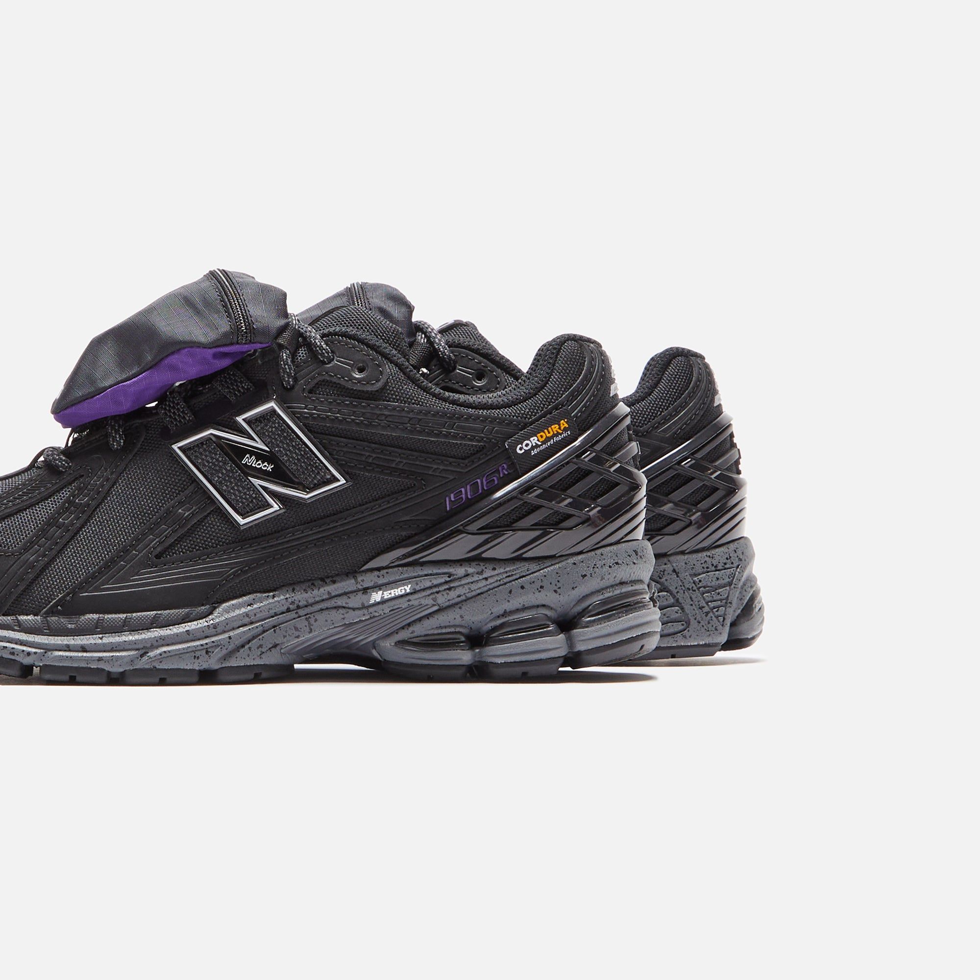 New Balance 1906R - Black / Prism Purple / Castlerock sold by Kith product image thumbnail 3