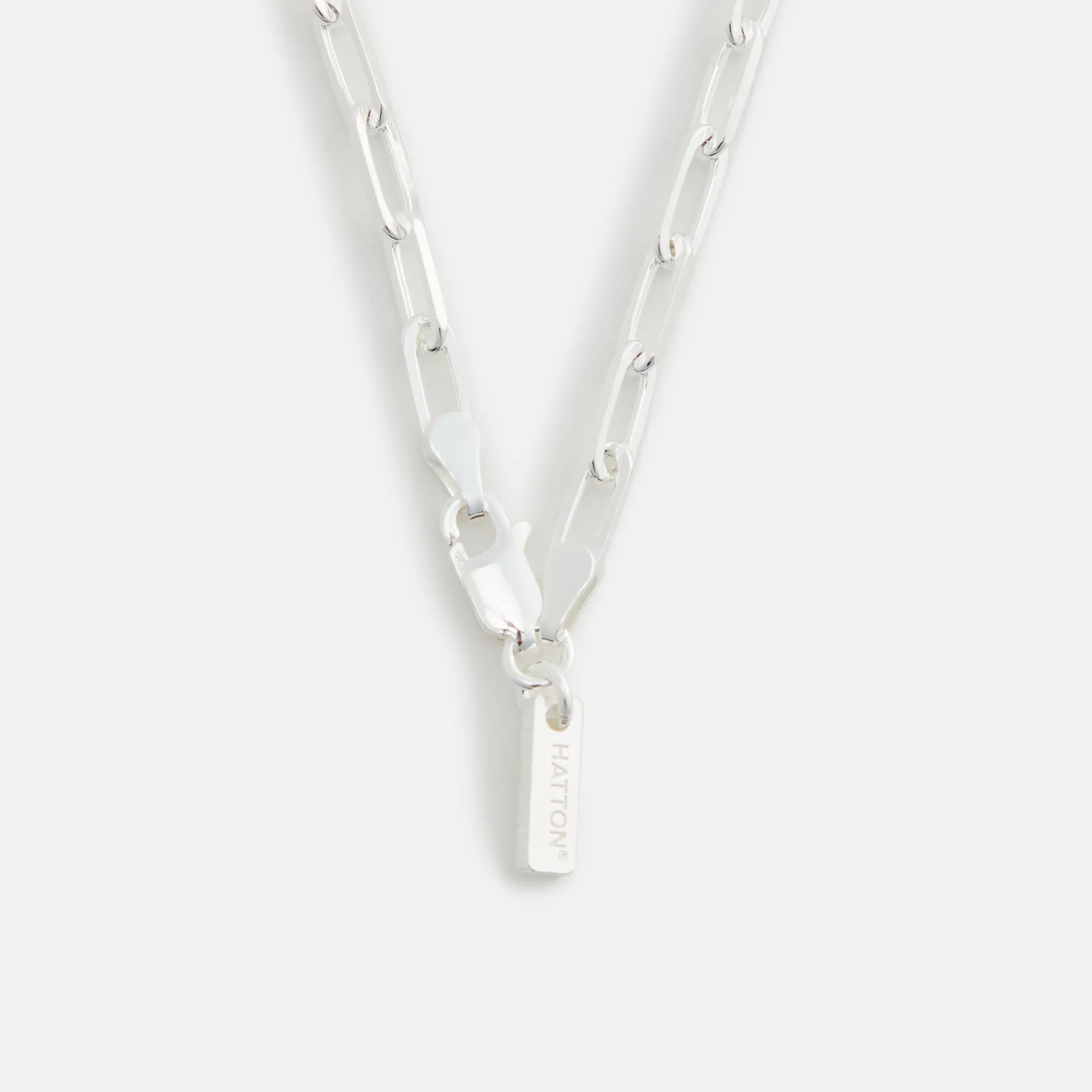 Hatton Labs Paperclip Chain Sterling Silver - Silver sold by Kith product image thumbnail 2