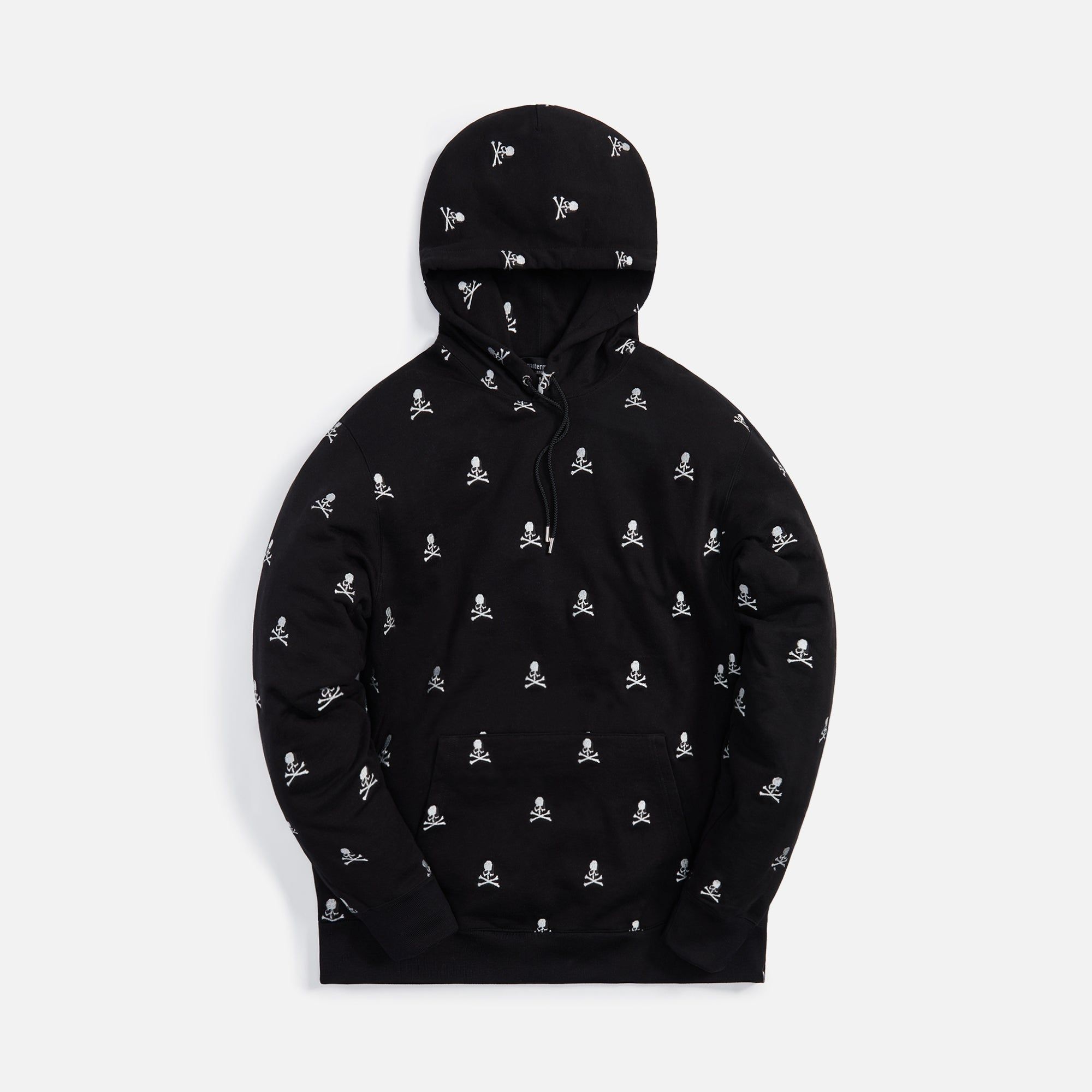 Mastermind World All-Over Skull Logo Hoodie - Black sold by Kith