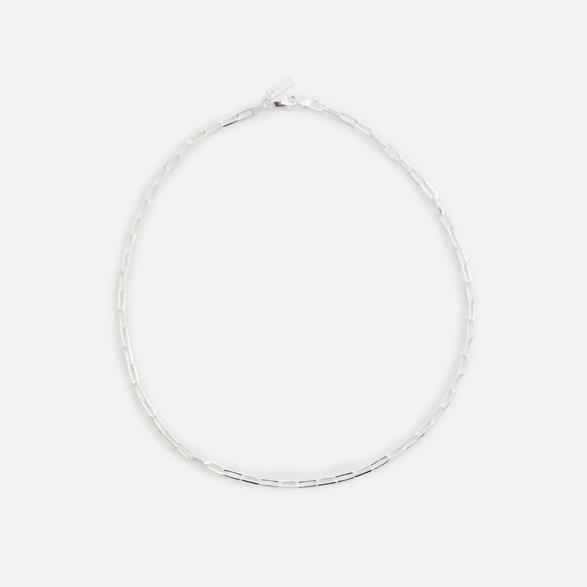 Hatton Labs Paperclip Chain Sterling Silver - Silver sold by Kith