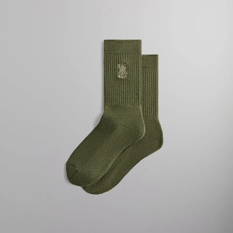 Kith Crest Socks - Eternal sold by Kith