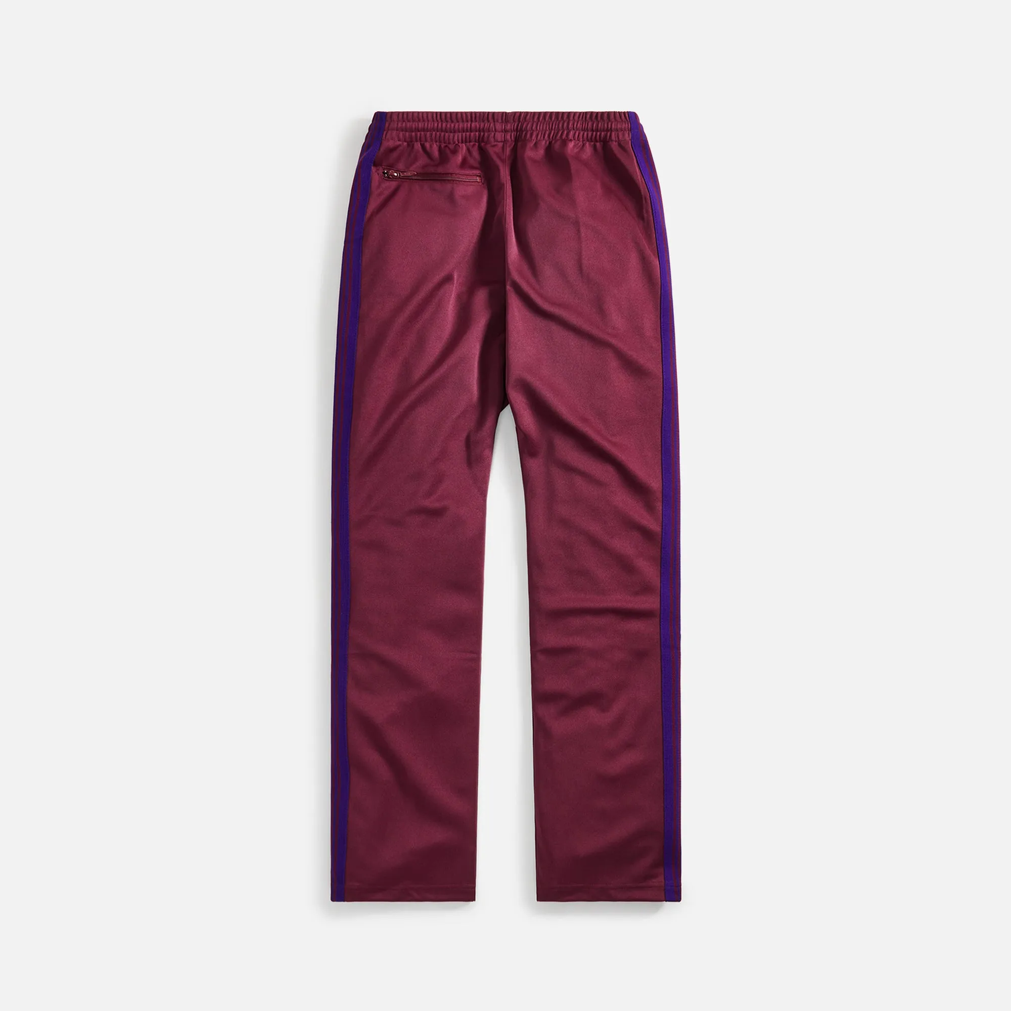 Needles Narrow Track Pant Polyester Smooth - Wine sold by Kith product image thumbnail 2