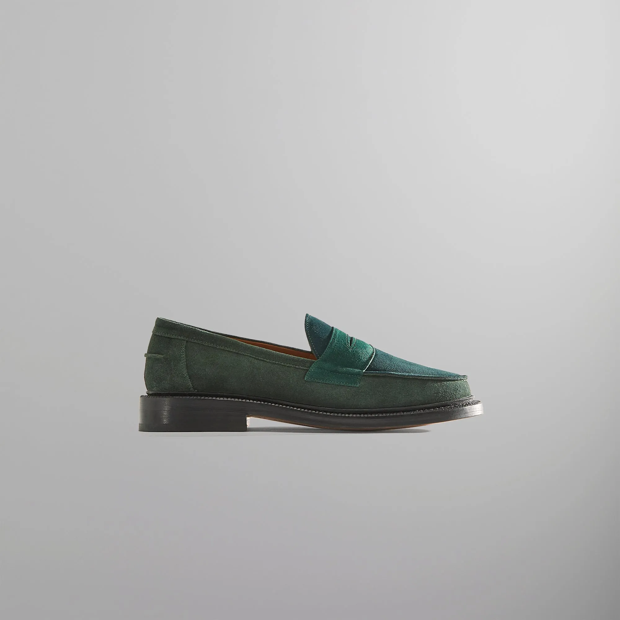 Kith for Blackstock & Weber The Ellis Penny Loafer - Green sold by Kith