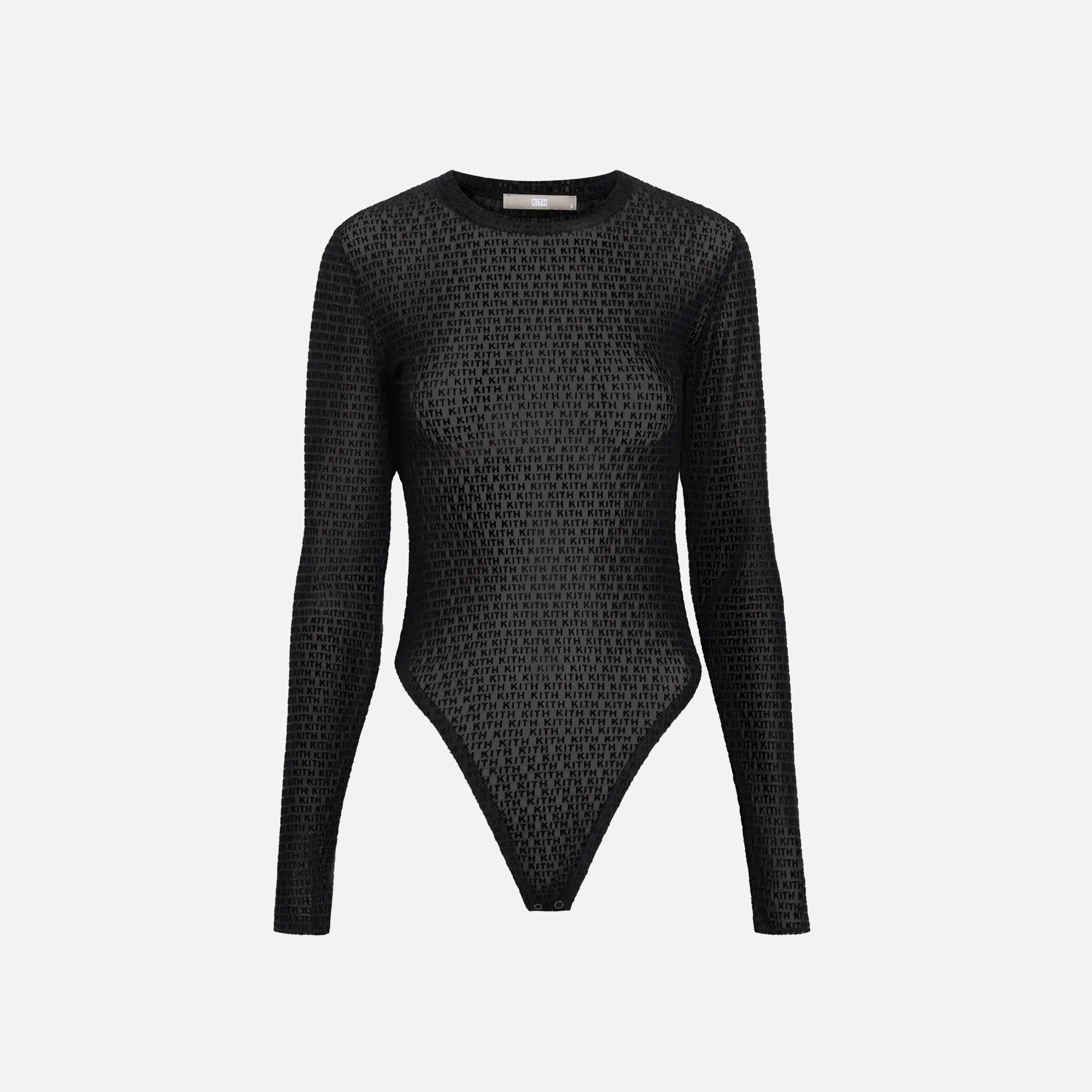 Kith Women Elyse Mesh Bodysuit - Black sold by Kith