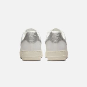 Nike WMNS Air Force 1 `07 - Summit White / Metallic Silver sold by Kith