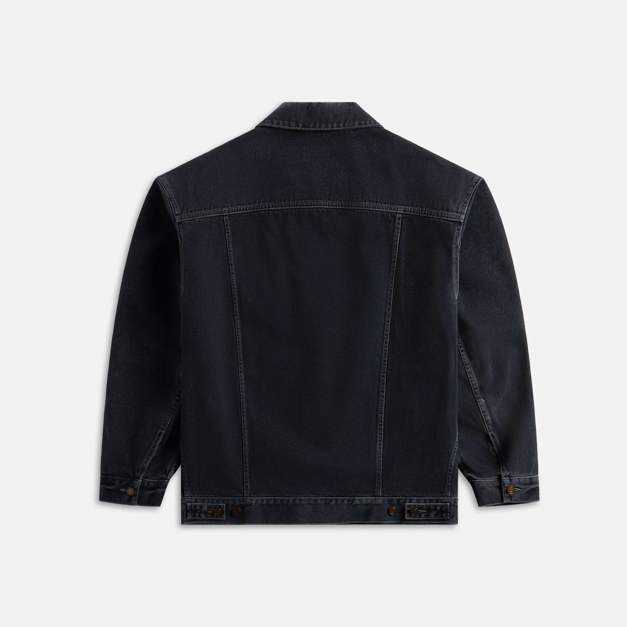 Saint Laurent Egg Shape Denim Jacket - Dark Blue / Black sold by Kith product image thumbnail 2