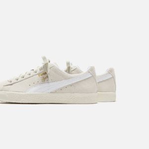 Puma Clyde PRM - Frosted Ivory / White sold by Kith