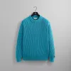 Kith Garment Dyed Meyer Knit Crewneck - Fresco sold by Kith