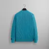 Kith Garment Dyed Meyer Knit Crewneck - Fresco sold by Kith