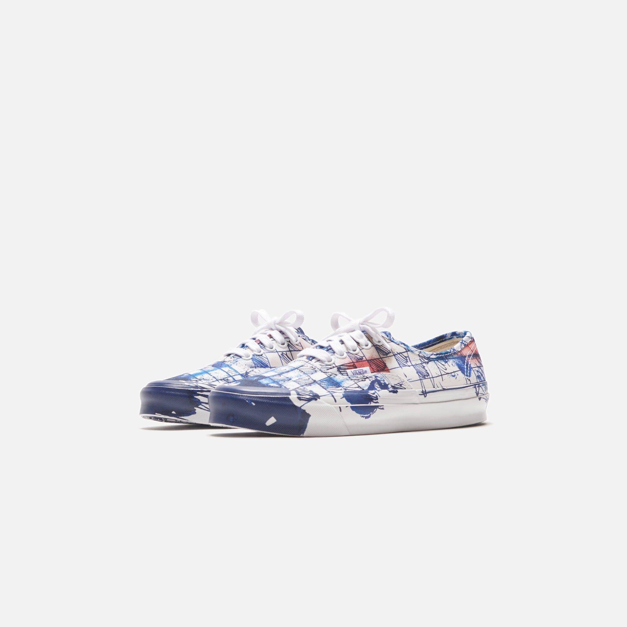 Vans x Connor Tingley OG Authentic LX - True White / Blue sold by Kith product image thumbnail 2