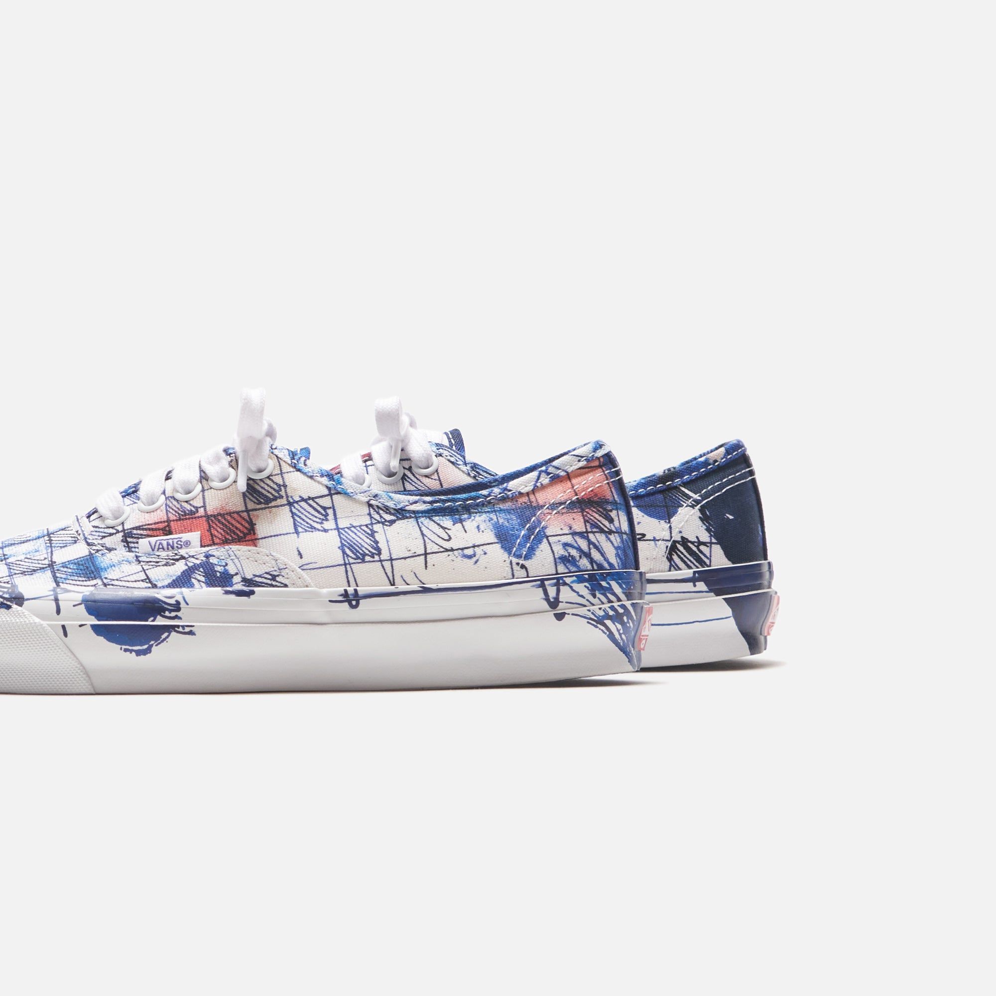 Vans x Connor Tingley OG Authentic LX - True White / Blue sold by Kith product image thumbnail 3