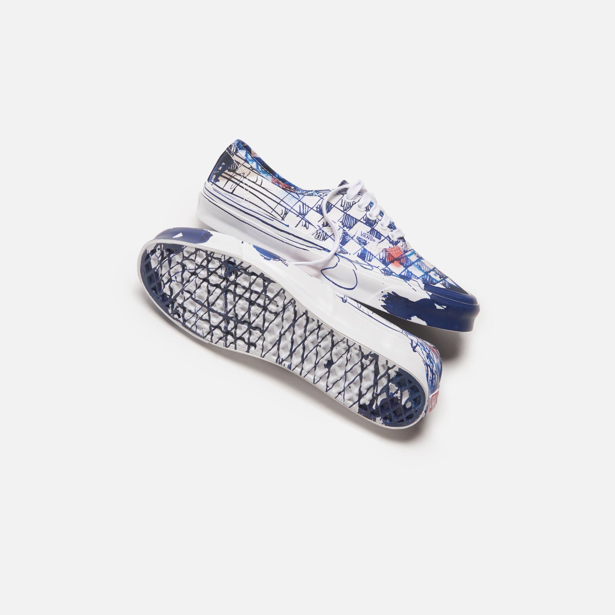Vans x Connor Tingley OG Authentic LX - True White / Blue sold by Kith product image thumbnail 4