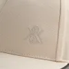 Kith Chain Stitch Crest Aaron Cap - Sandrift sold by Kith