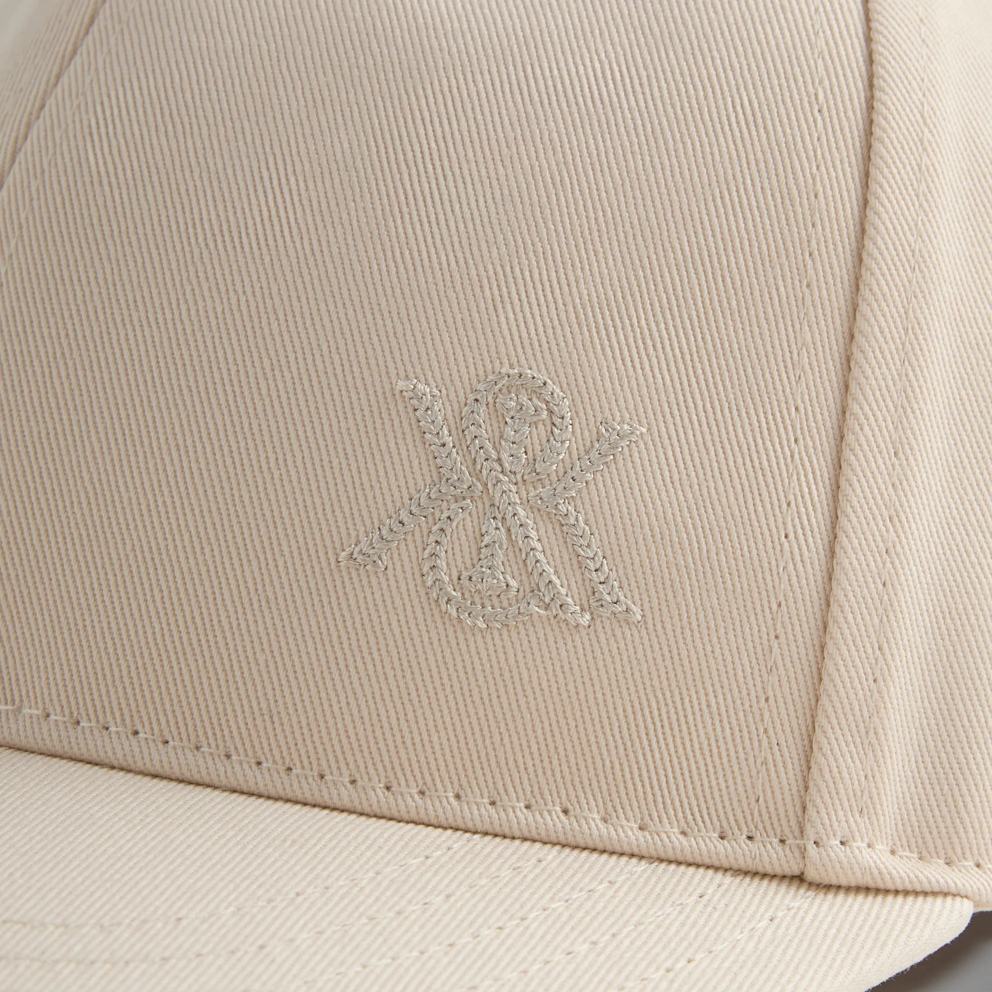 Kith Chain Stitch Crest Aaron Cap - Sandrift sold by Kith product image thumbnail 4