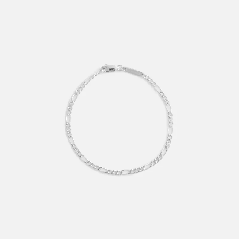 Tom Wood Bo Bracelet Slim 7.0 - Silver sold by Kith