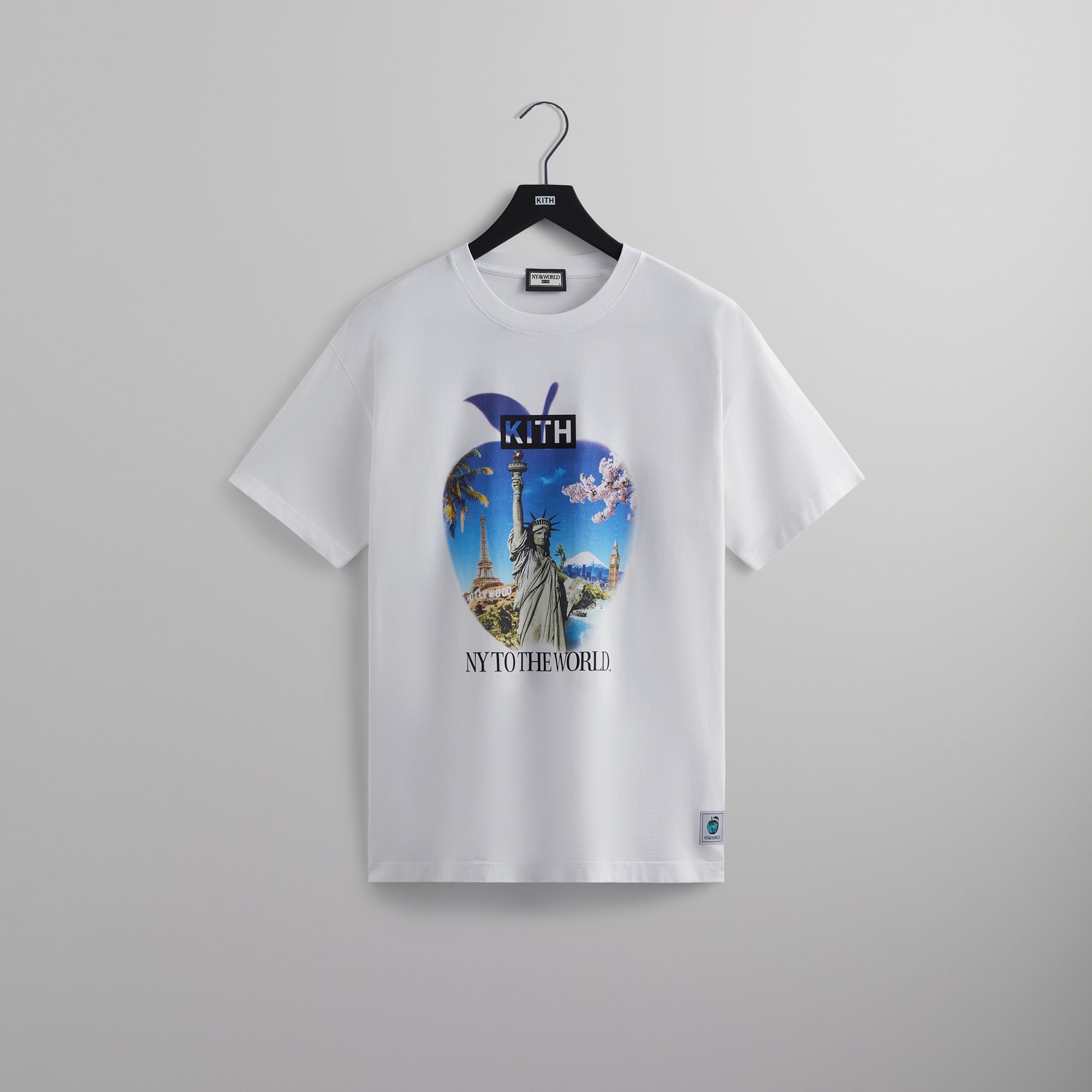 Kith New York to the World™ Souvenir Vintage Tee - White sold by Kith