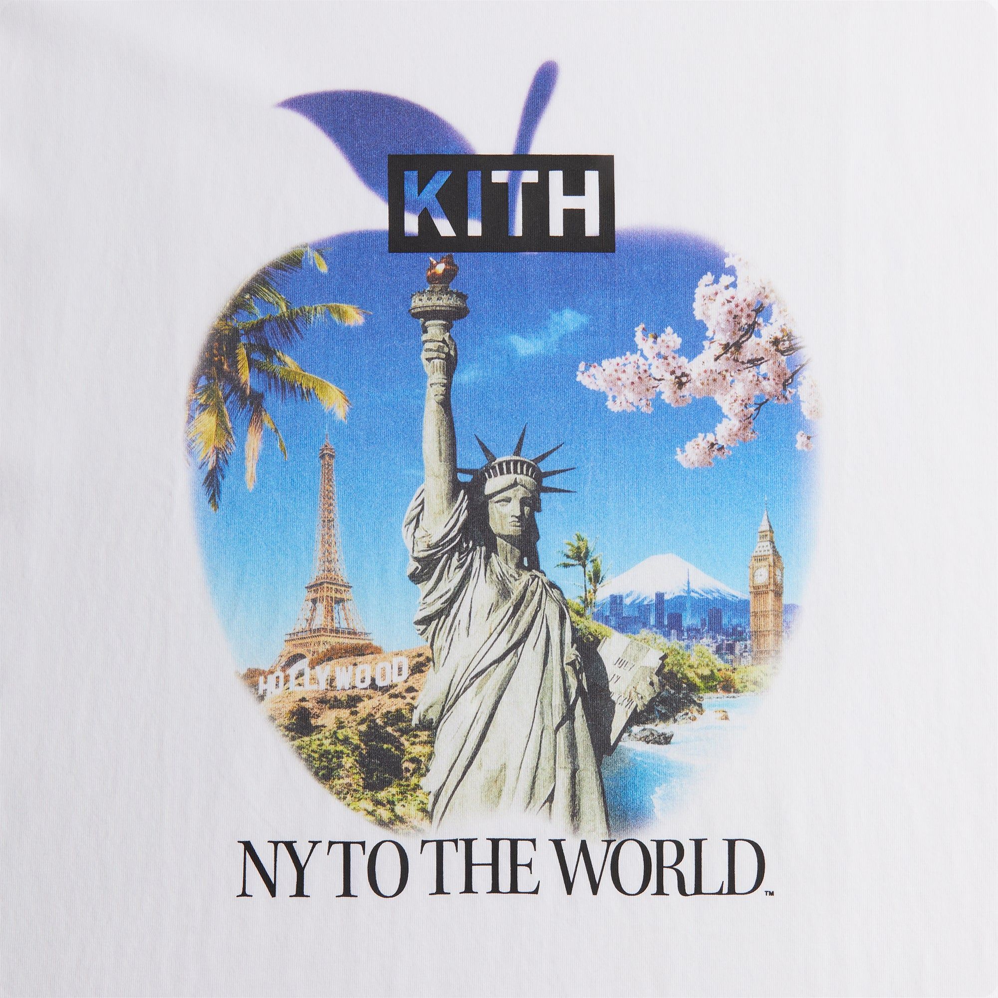 Kith New York to the World™ Souvenir Vintage Tee - White sold by Kith product image thumbnail 3