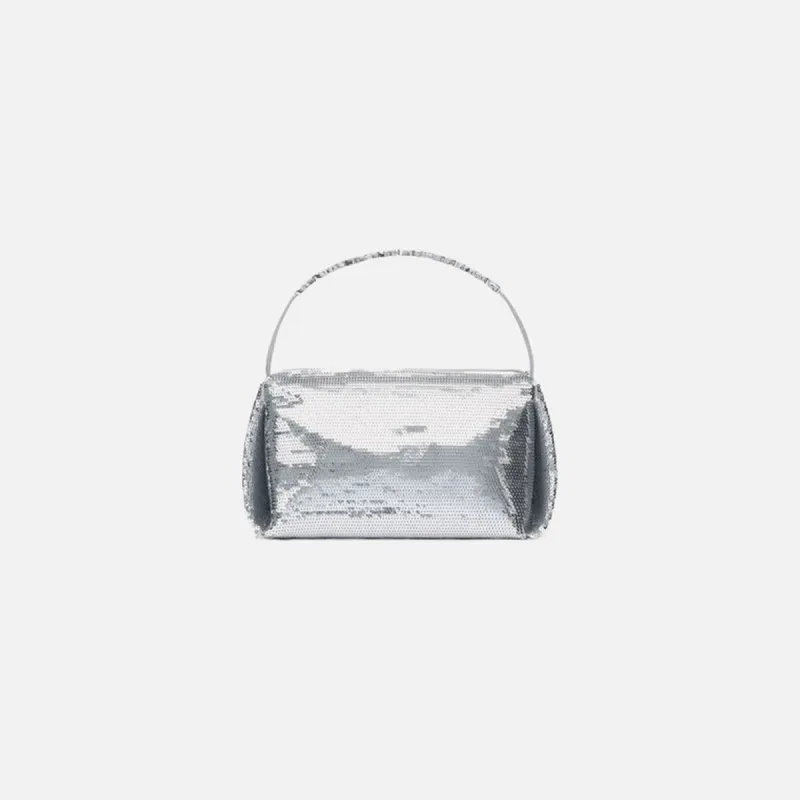 Alexander Wang Marquess Micro with Crystal Charms - Silver made by Alexander Wang