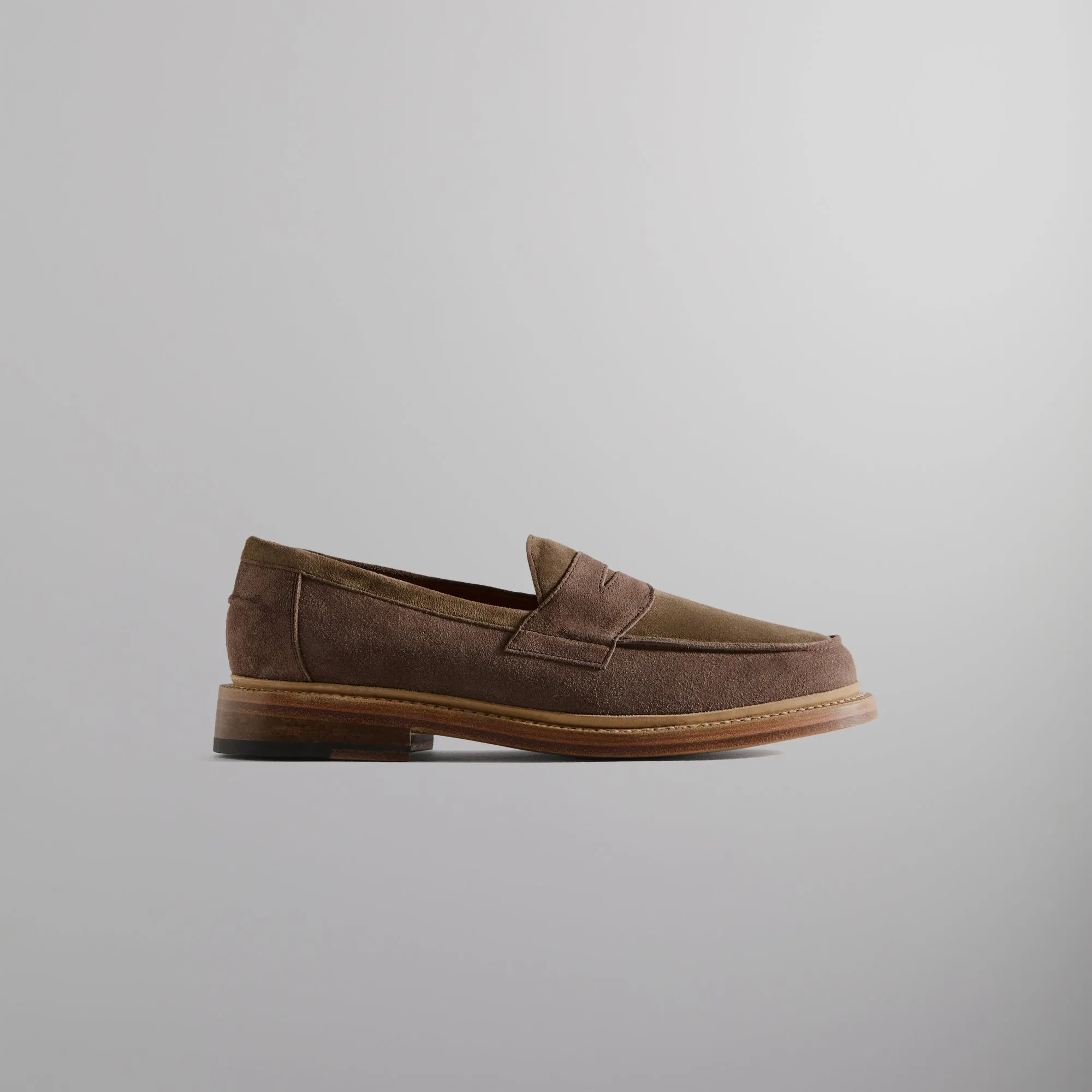 Kith for Blackstock & Weber The Ellis Penny Loafer - Lava sold by Kith