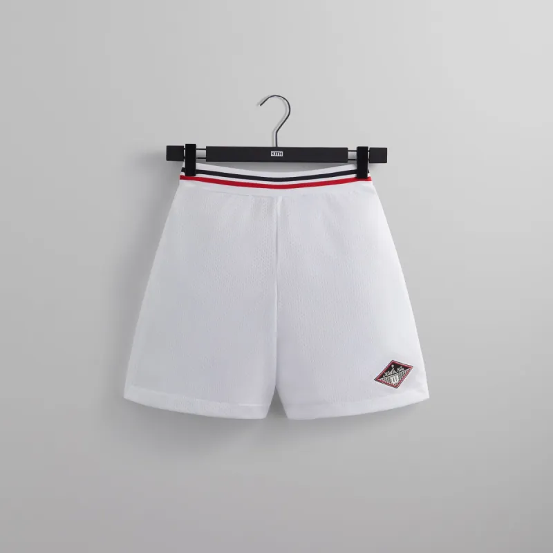 Kith for Wilson Basketball Short - Bright White sold by Kith