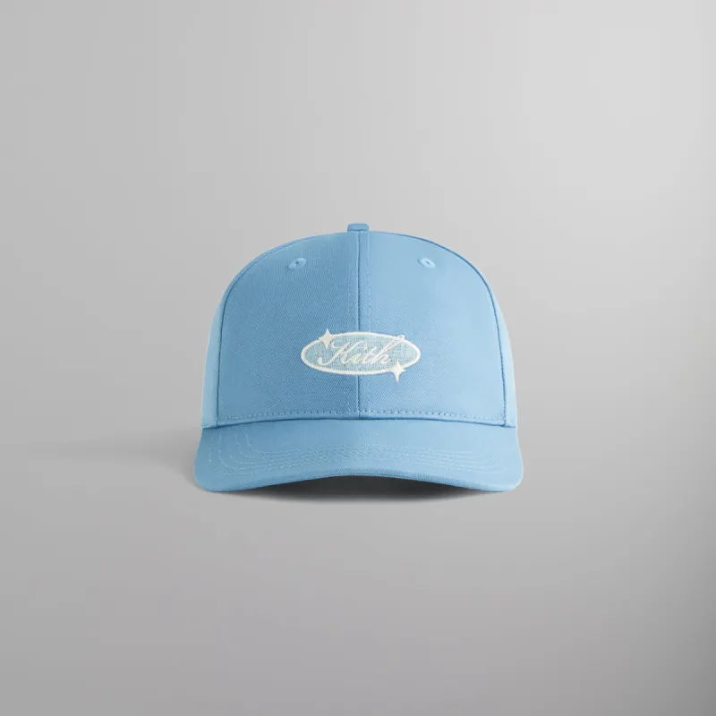 Kith Greenwich Two Button Twill Cap - Diorite sold by Kith