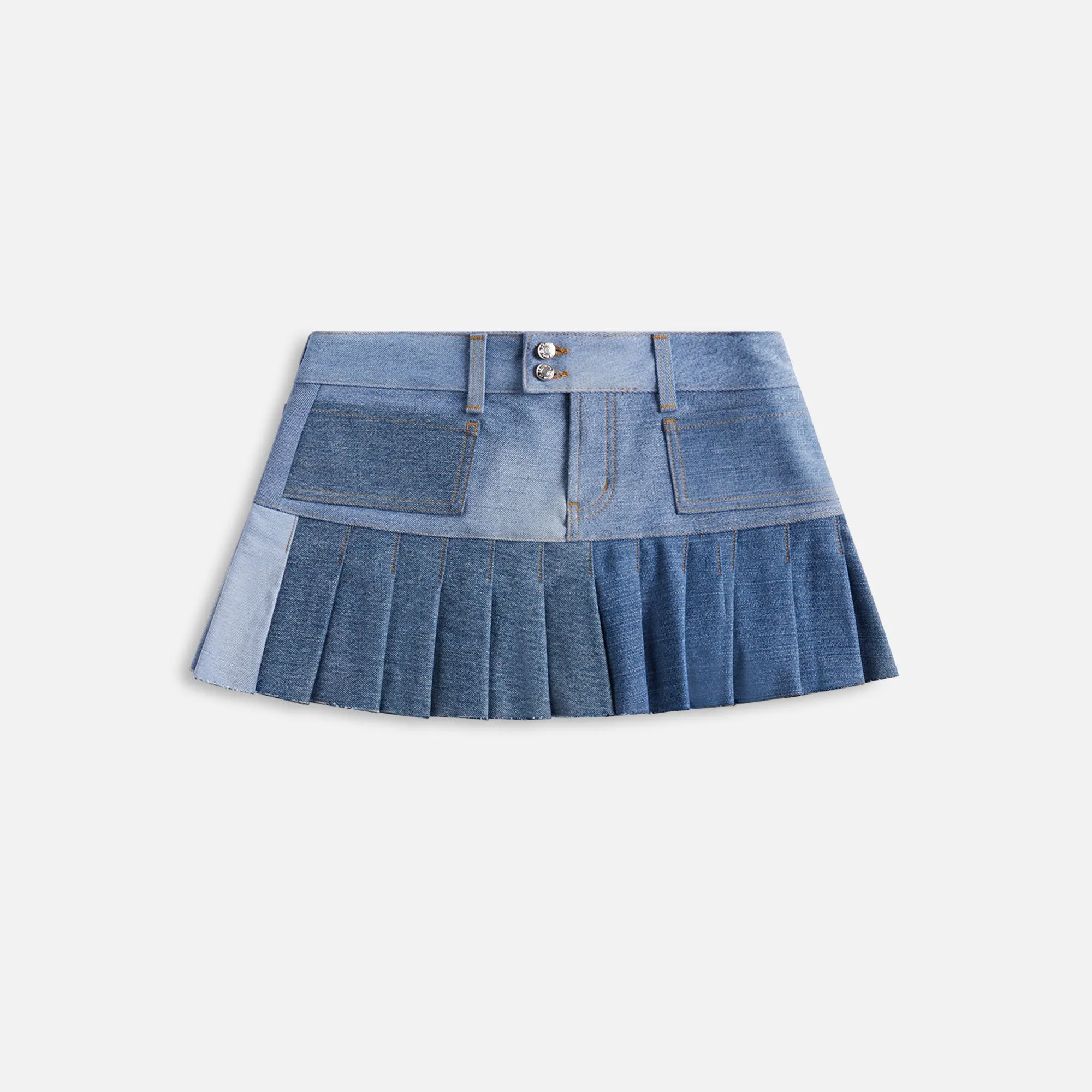 EB Denim Ricci Upcycled Skirt - Vintage Blue sold by Kith