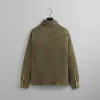 Kith Washed Corduroy Brixton Puffed Shirt Jacket - Mire sold by Kith
