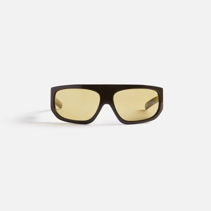 Flatlist Farah Sunglasses - Solid Army Green / Smoked Olive Lens sold by Kith