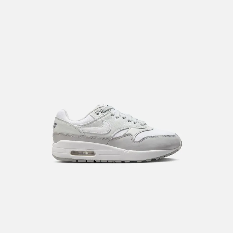 Nike WMNS Air Max 1 '87 LX - Photon Dust / White / Light Smoke Grey / Midnight Navy sold by Kith