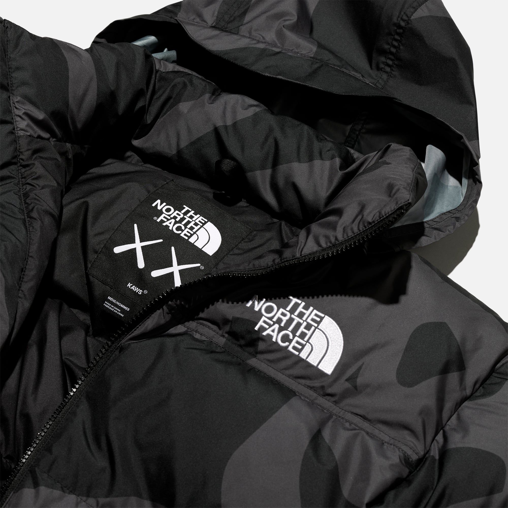The North Face x Kaws Retro 1996 Nuptse Jacket - TNF Black | Parallel