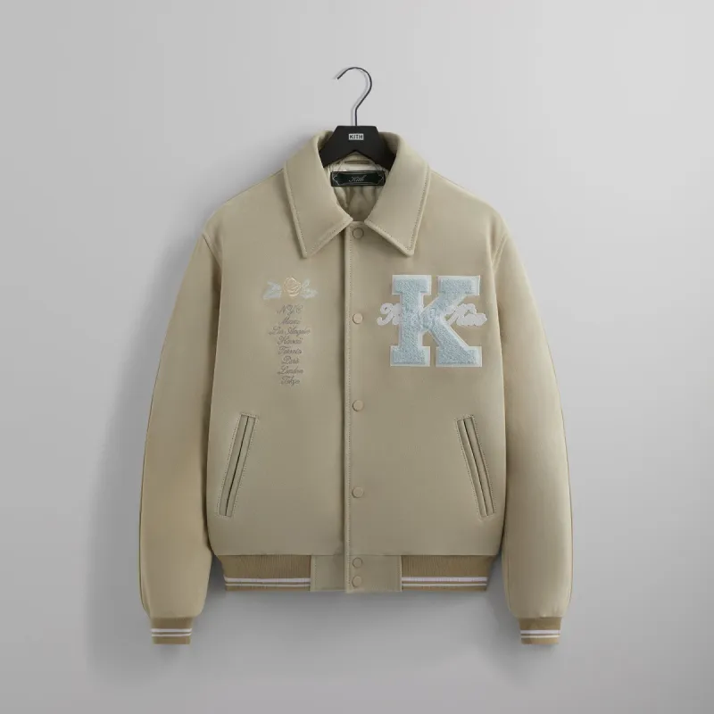 ジャケット・アウター NIKE Dugout Satin Jacket FQ7970-247 Nike Dugout Loose Satin Jacket Asia Sizing 'Khaki Sail