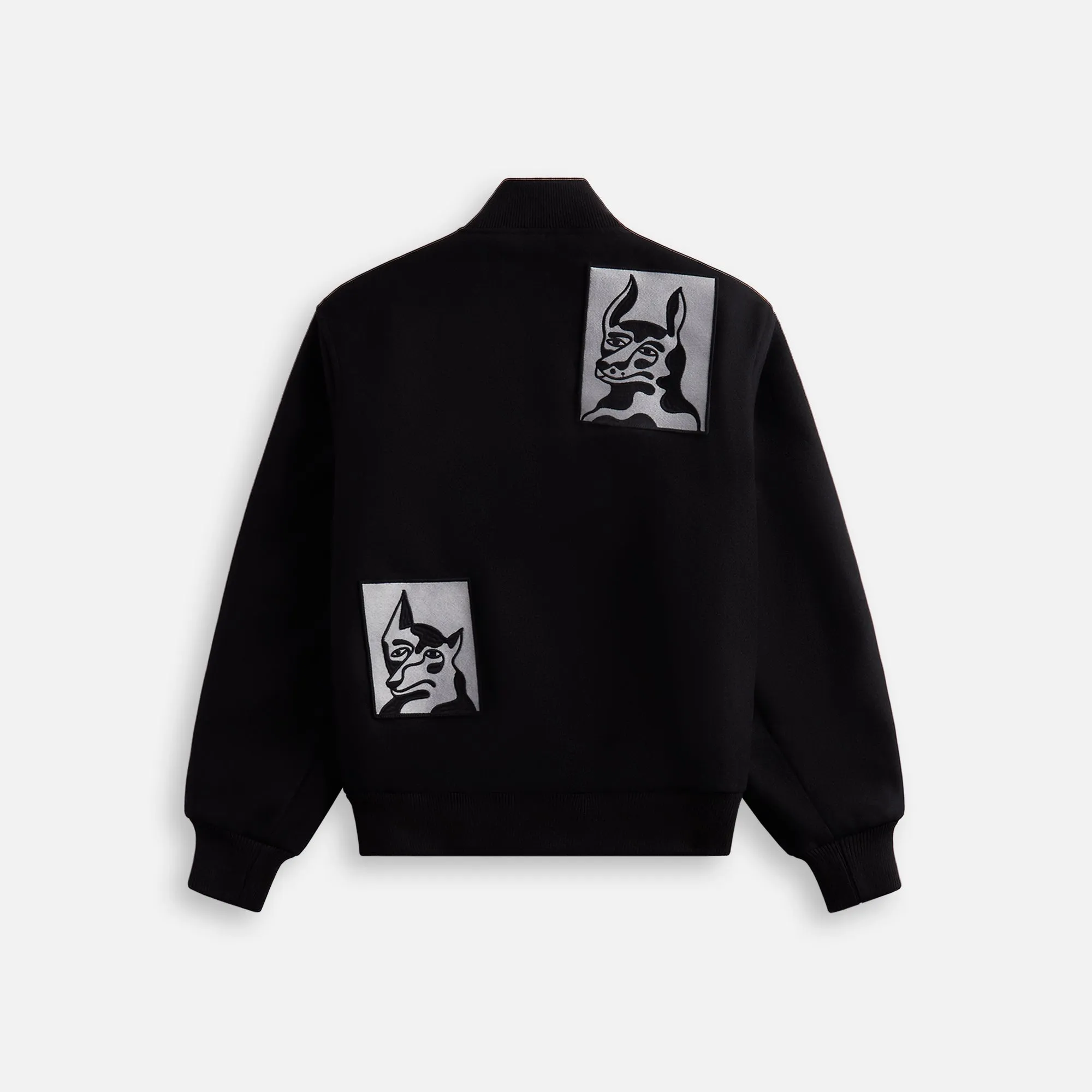 by Parra Dog Faced Varsity Jacket - Black sold by Kith product image thumbnail 2