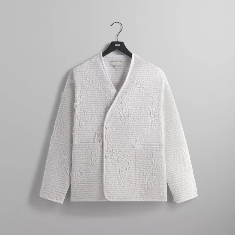&Kin Feathered Embroidered Reid Gi - Kyanite sold by Kith