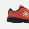 New Balance 990v4 Made in USA - Mahogany / Black sold by Kith