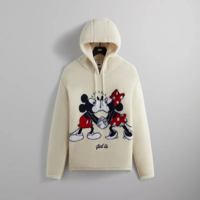 Disney | Kith for Mickey & Friends Sherpa Hoodie - Sandrift sold by Kith