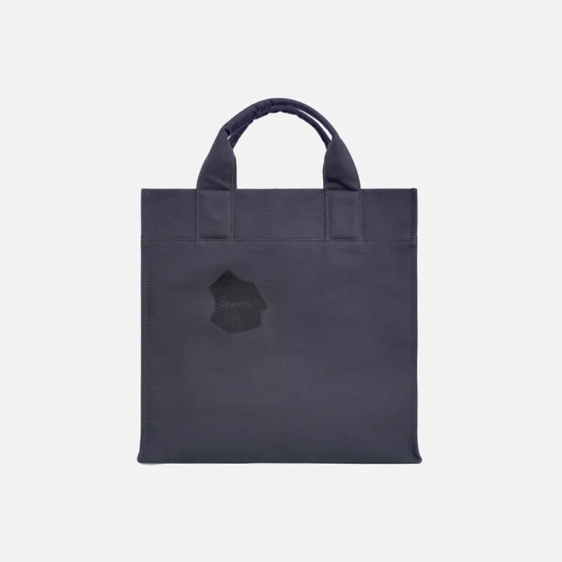 Objects IV Life Logo Tote - Antracire Grey sold by Kith