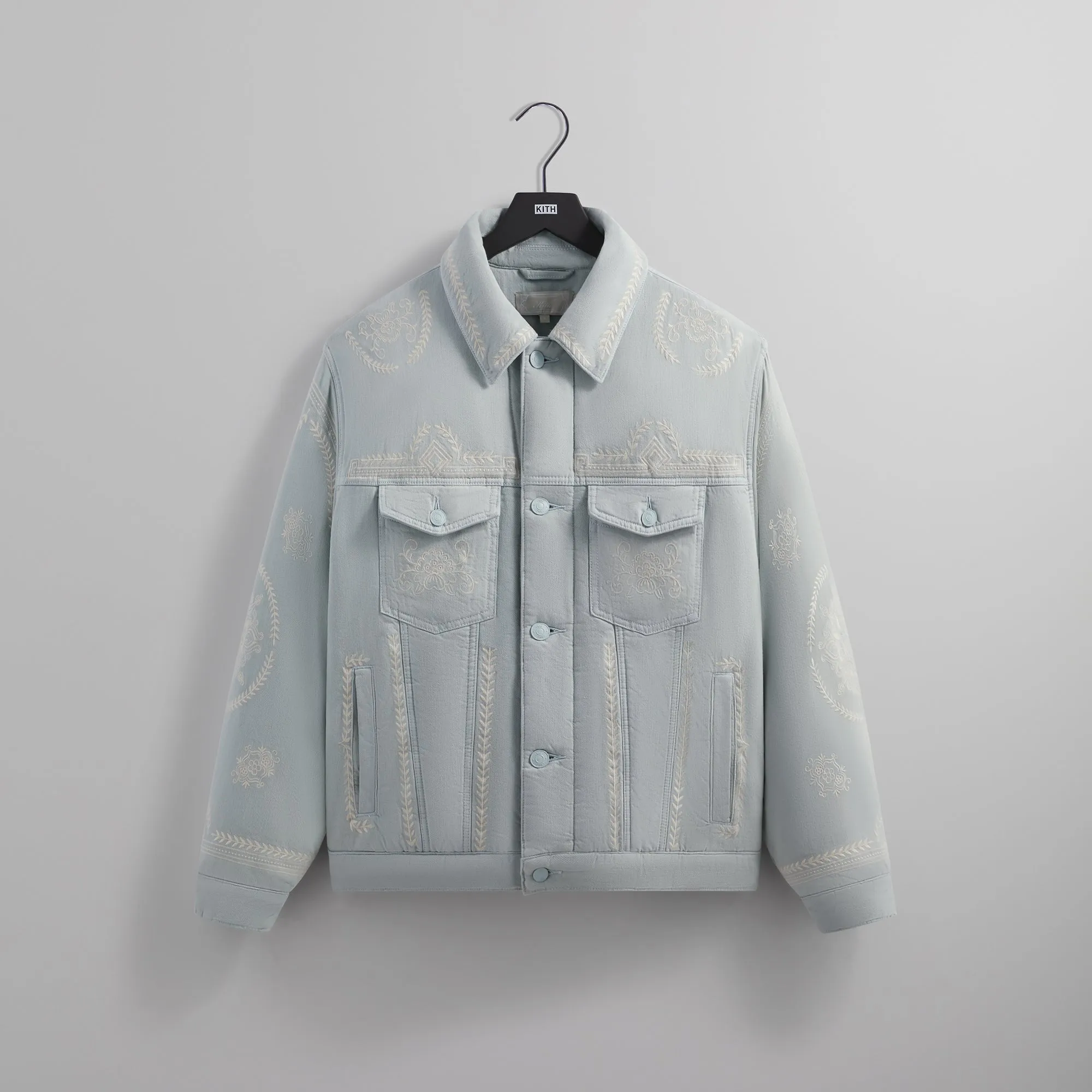 Kith Puffed Jase Denim Jacket - Breath sold by Kith