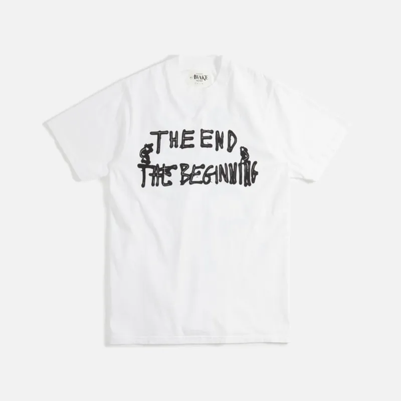 Awake End and Beginning Tee - White made by Kith