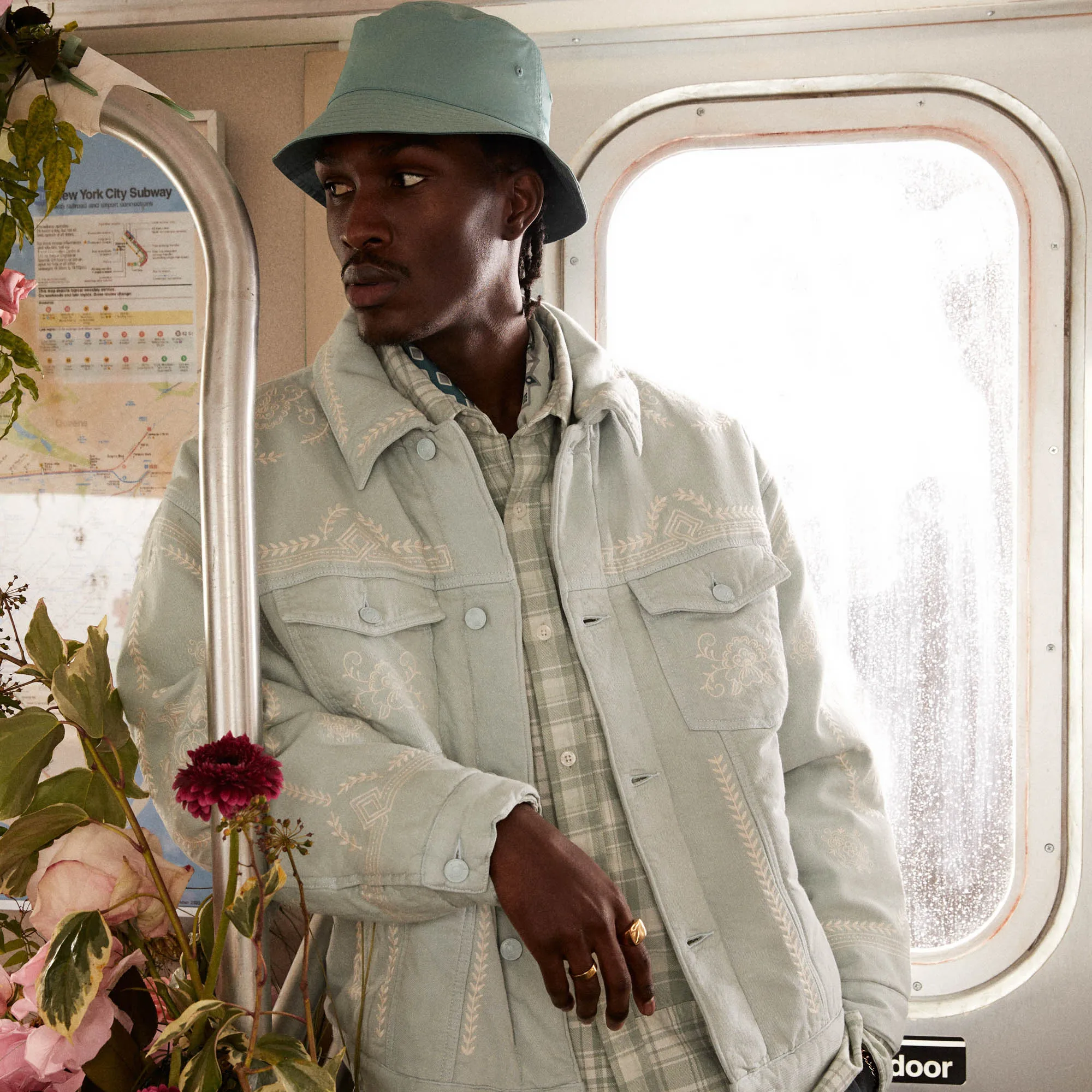 Kith Puffed Jase Denim Jacket - Breath sold by Kith product image thumbnail 2