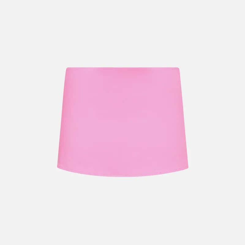 GUIZIO Micro Mini Stretch Skirt - Sweet Pink sold by Kith