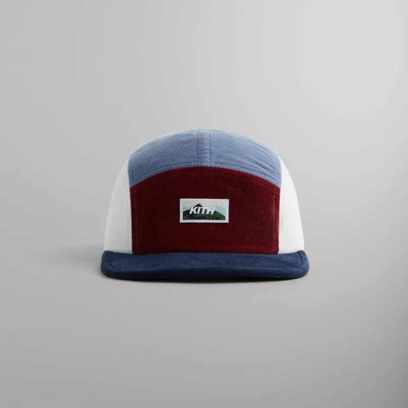 Kith Panelled Corduroy Camper Hat - Elevation sold by Kith