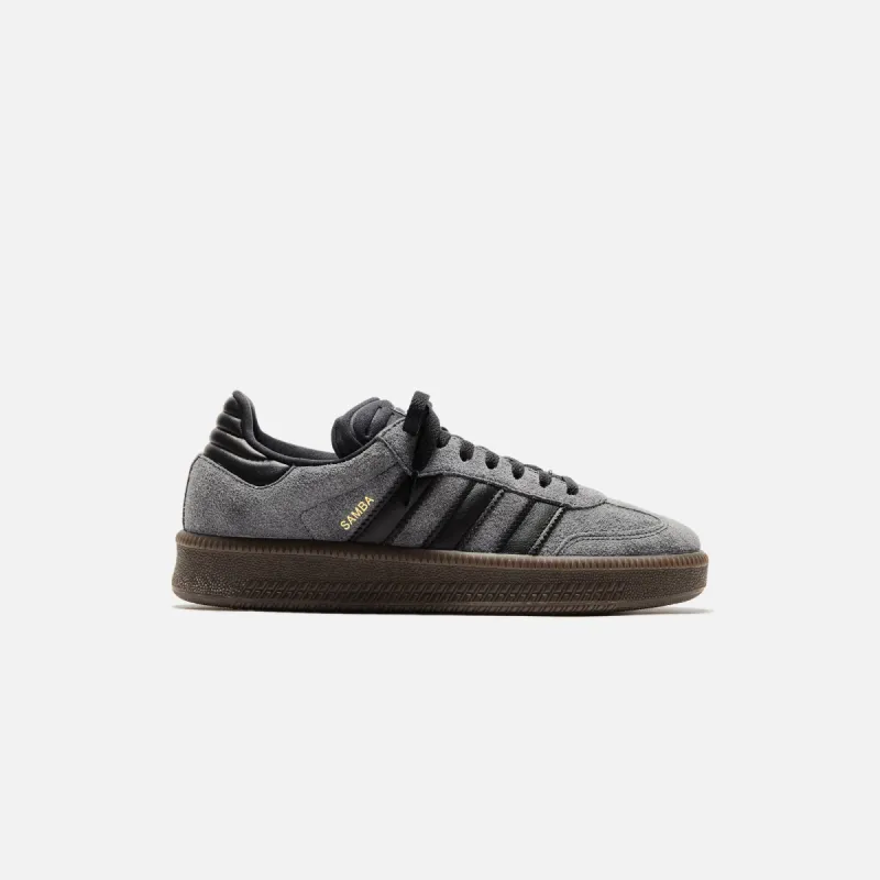 adidas Samba XLG - Grey Six / Core Black / Gum5 sold by Kith